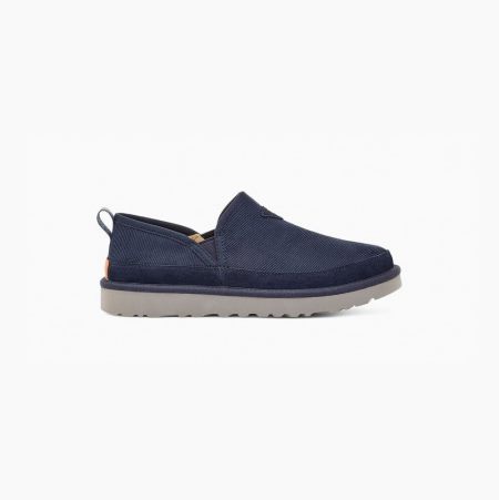 UGG Romeo Corduroy Dark Blue Slippers for Men (KIUS36925)